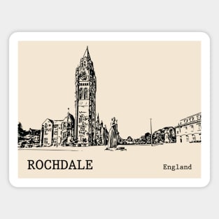 Rochdale England Magnet